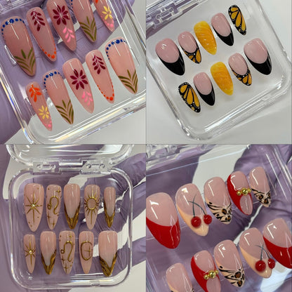 Custom Designs -Level 2 Minimal Nail Art